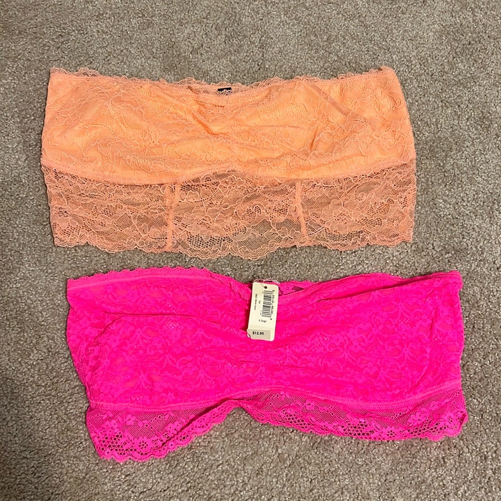 2 bandeau tops
